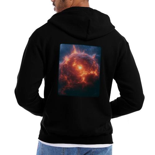Exploding Supernova Space Art - Champion Unisex Full Zip Hoodie