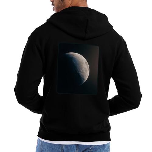 Crescent Moon Celestial Artwork - Champion Unisex Full Zip Hoodie