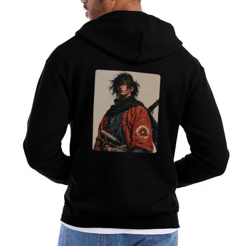 Young Samurai Warrior Portrait - Champion Unisex Full Zip Hoodie