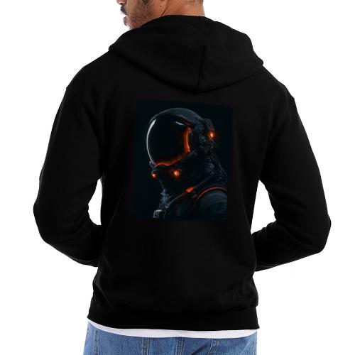 Futuristic Astronaut Helmet - Champion Unisex Full Zip Hoodie