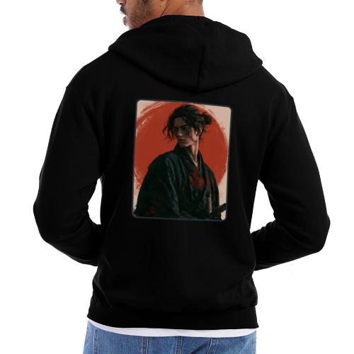Samurai Beneath the Red Sun - Champion Unisex Full Zip Hoodie