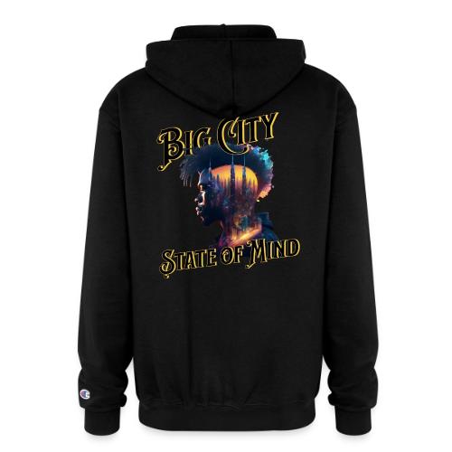 Big City State of Mind - Champion Unisex Full Zip Hoodie