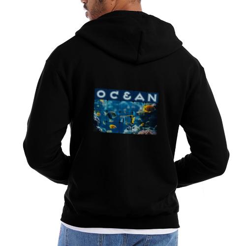 Ocean: Underwater Radiance - Champion Unisex Full Zip Hoodie