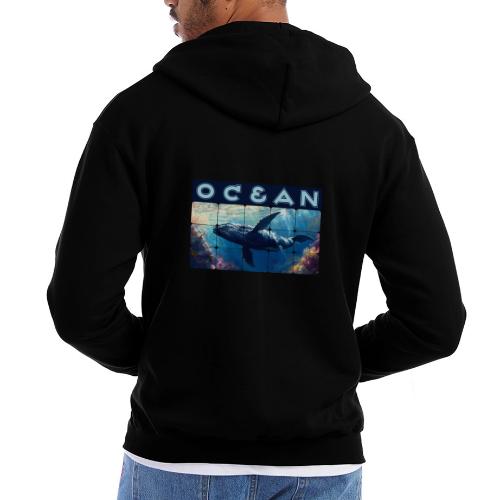 Ocean: Majestic Deep - Champion Unisex Full Zip Hoodie