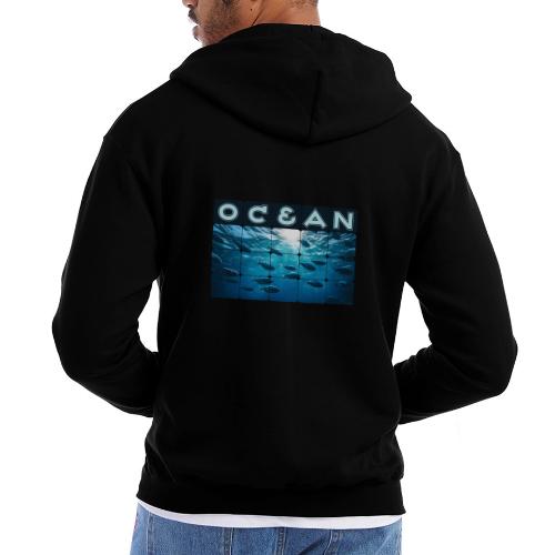 Ocean: Silver Tide - Champion Unisex Full Zip Hoodie