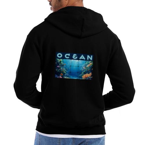 Ocean: Tropical Drift - Champion Unisex Full Zip Hoodie