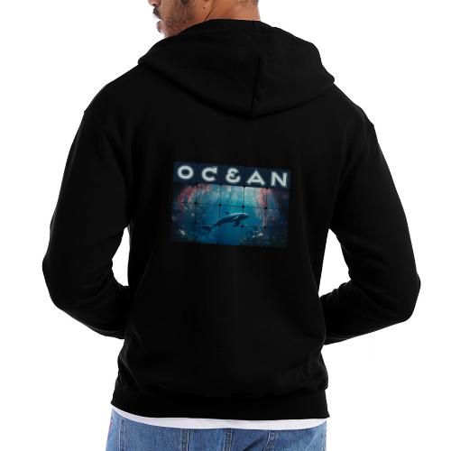 Ocean: Blue Grace - Champion Unisex Full Zip Hoodie