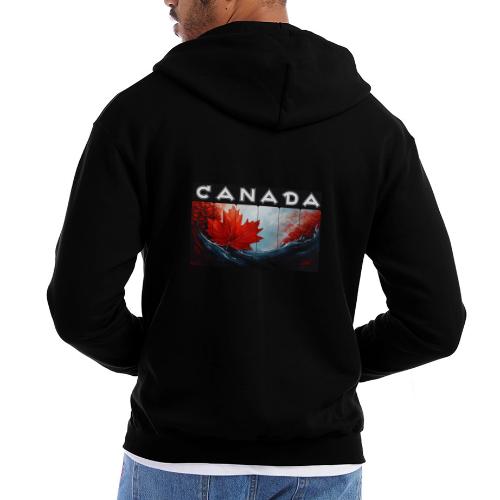 Canada Icon in Color - Champion Unisex Full Zip Hoodie