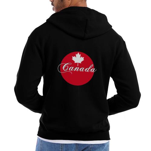 Canada in red and white - Champion Unisex Full Zip Hoodie