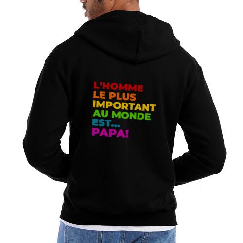 Dad: The Most Precious Man in the World - Champion Unisex Full Zip Hoodie
