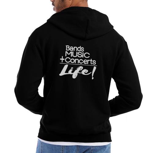 Music is Life - Champion Unisex Full Zip Hoodie