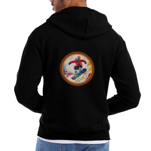 Snowboarding Horizon - Champion Unisex Full Zip Hoodie