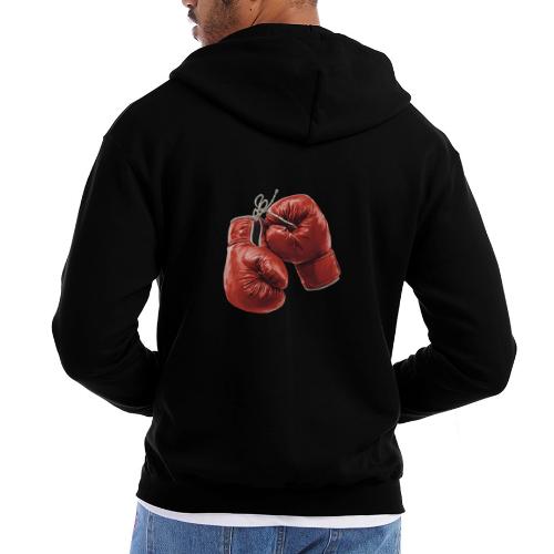 Boxing: Hanging Gloves Icon - Champion Unisex Full Zip Hoodie