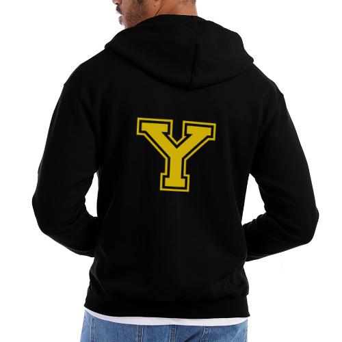 Letter Y – Capital Athletic Alphabet Monogram - Champion Unisex Full Zip Hoodie
