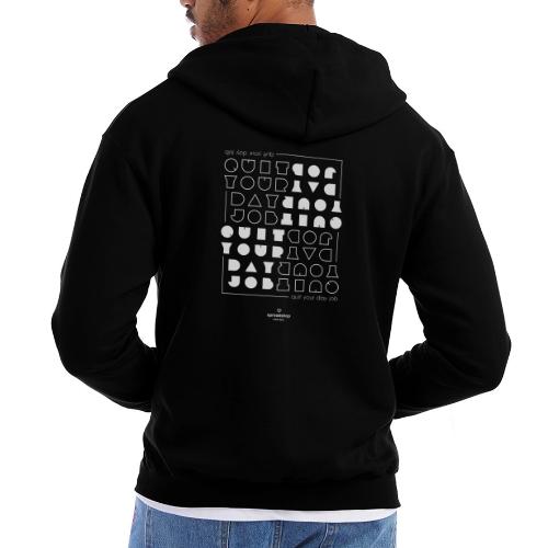 Quit upside white - Champion Unisex Full Zip Hoodie