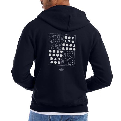 Quit upside white - Champion Unisex Full Zip Hoodie