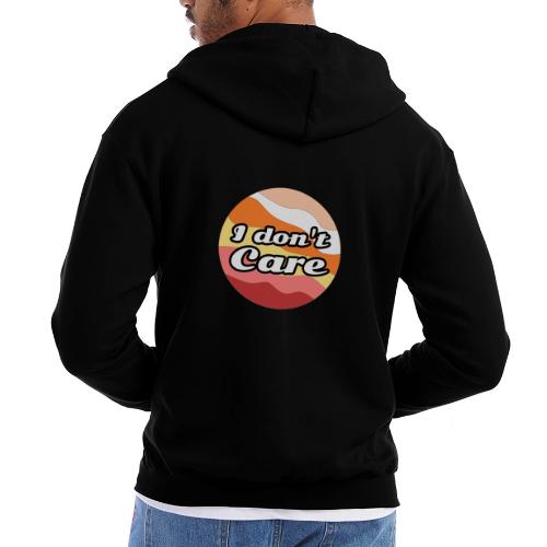 I Don’t Care Vibes - Champion Unisex Full Zip Hoodie