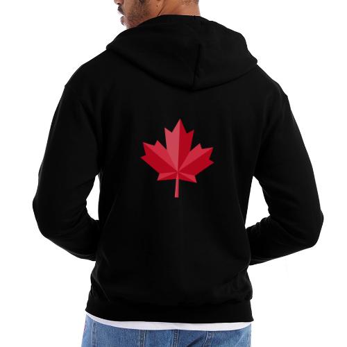 Canadian red maple leaf - Champion Unisex Full Zip Hoodie