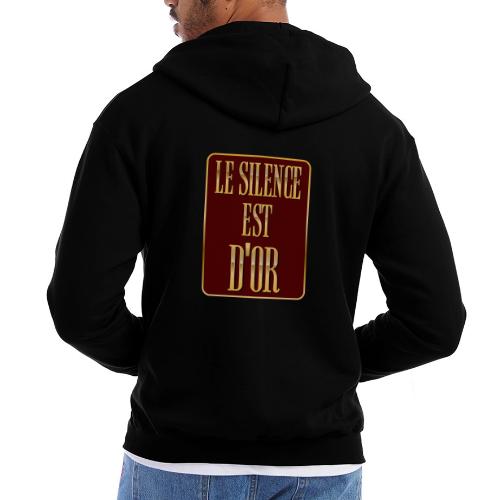 Silence is golden - Champion Unisex Full Zip Hoodie