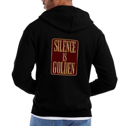 Silence Is Golden - Champion Unisex Full Zip Hoodie