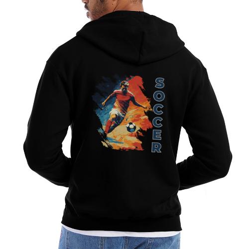 Soccer Action Pulse - Champion Unisex Full Zip Hoodie