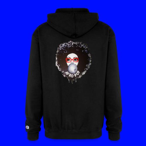 Afro pop_ - Champion Unisex Full Zip Hoodie