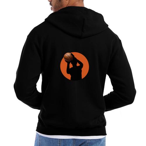 Basketball: Focused Precision - Champion Unisex Full Zip Hoodie