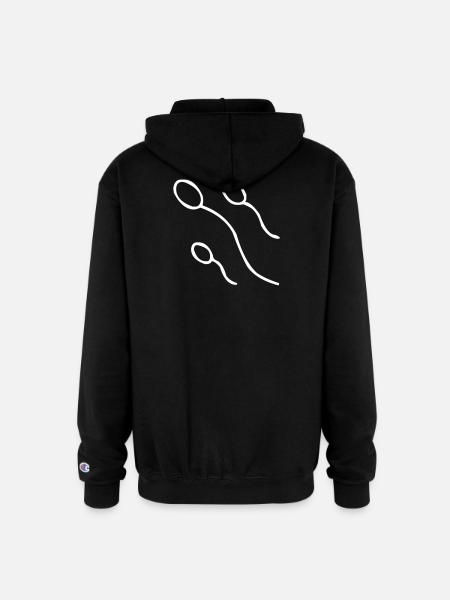 Sperm Cells - Champion Unisex Full Zip Hoodie - black