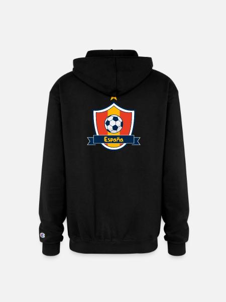 Escudo España - Champion Unisex Full Zip Hoodie - black