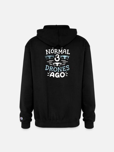 Drone Pilot Drone Operator - Champion Unisex Full Zip Hoodie - black