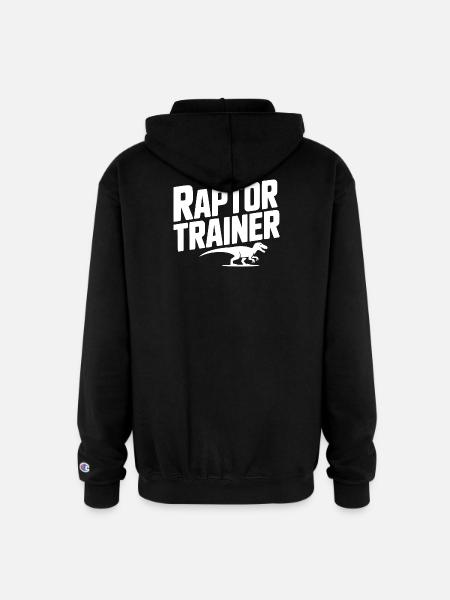 Raptor Trainer - Champion Unisex Full Zip Hoodie - black