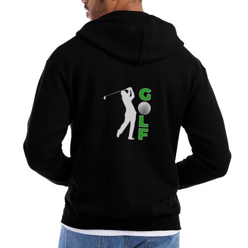 Golf: Classic Golf Motion - Champion Unisex Full Zip Hoodie