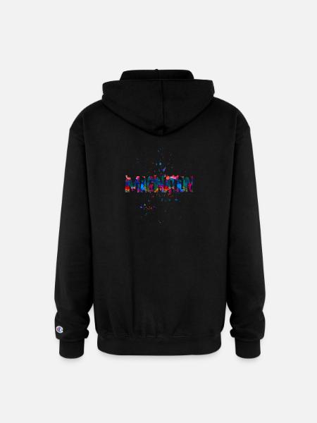 imagination - Champion Unisex Full Zip Hoodie - black