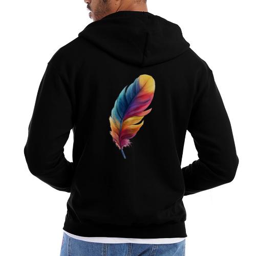Rainbow Flight Feather - Champion Unisex Full Zip Hoodie