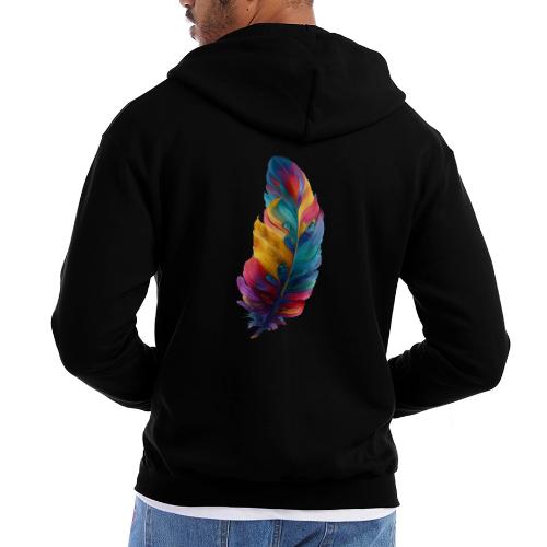 Spectrum Feather Flow - Champion Unisex Full Zip Hoodie