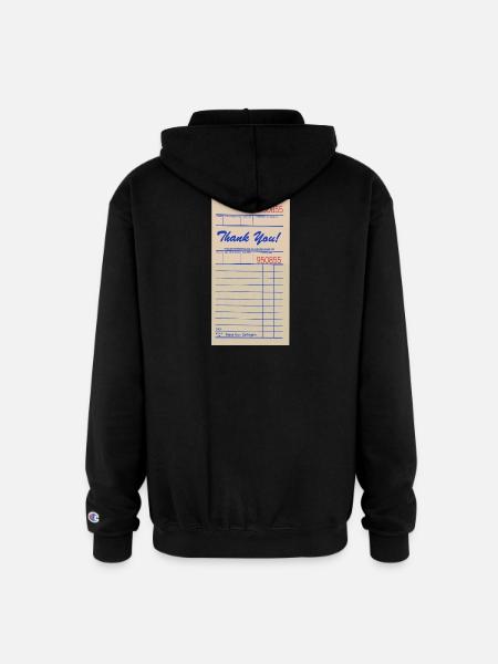 Paper Bill - Champion Unisex Full Zip Hoodie - black