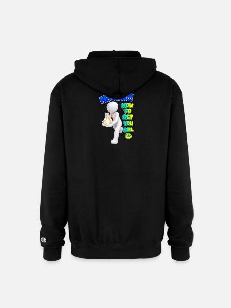 No Idea - Champion Unisex Full Zip Hoodie - black