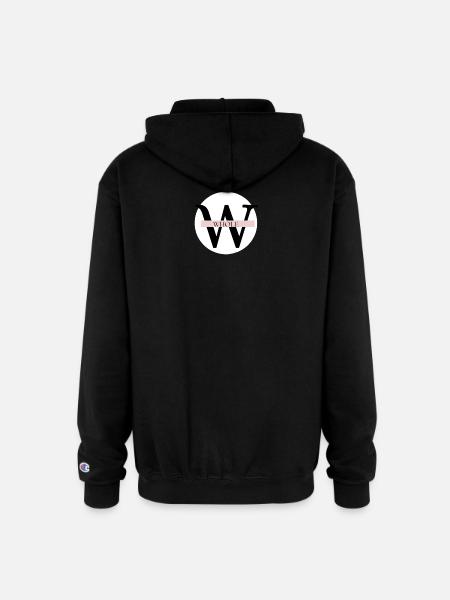 WHOLE - Champion Unisex Full Zip Hoodie - black