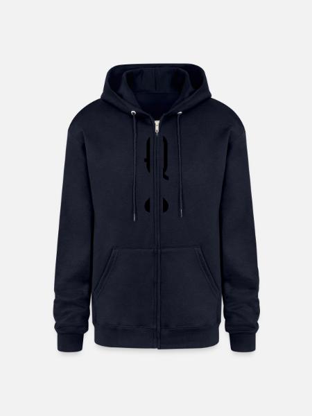 Queen of Spades - Champion Unisex Full Zip Hoodie - navy