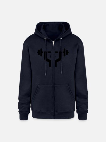 Weightlifting - Champion Unisex Full Zip Hoodie - navy