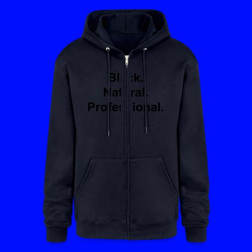 blk nat prof - Champion Unisex Full Zip Hoodie