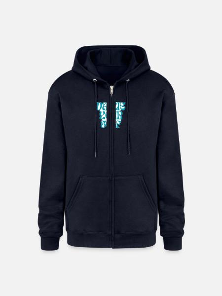 value yourself - Champion Unisex Full Zip Hoodie - navy