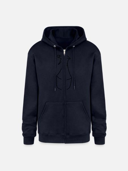 Cleaning detergent squirt bottle - Champion Unisex Full Zip Hoodie - navy