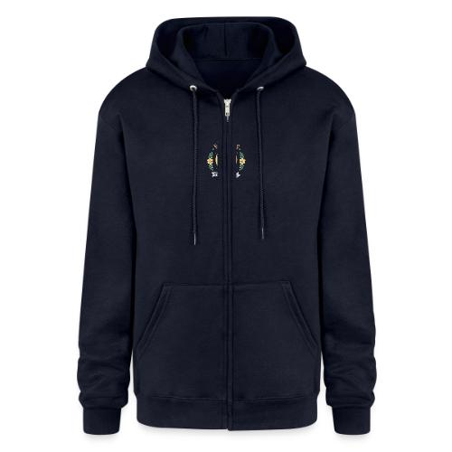 Bubbles the Cow - Yellow - Champion Unisex Full Zip Hoodie