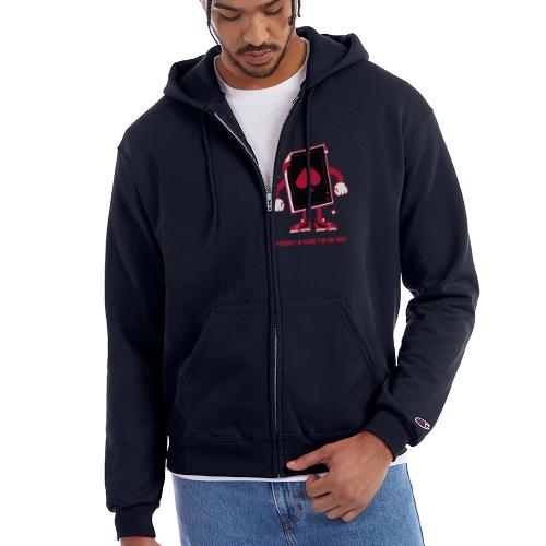 Forget A King I'm An Ace - Champion Unisex Full Zip Hoodie