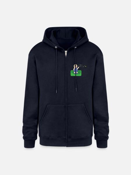 Chimy: Pure Emotions Collection - Champion Unisex Full Zip Hoodie - navy