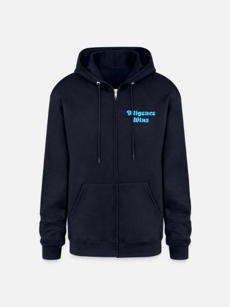 inspiration work - Champion Unisex Full Zip Hoodie - navy