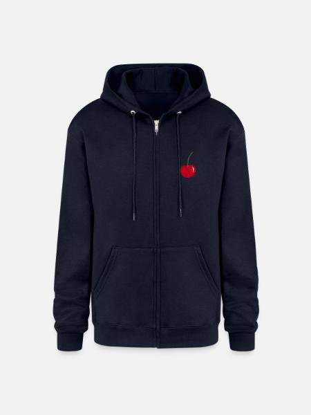 cherry - Champion Unisex Full Zip Hoodie - navy
