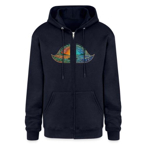 Easter Cast the Net Again T Shirt, abundance Gift - Champion Unisex Full Zip Hoodie