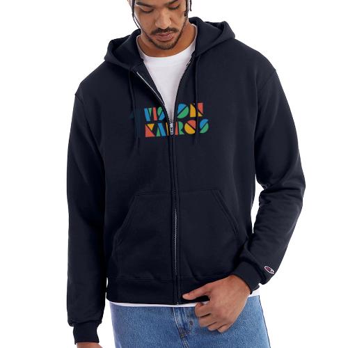 1 Vision 1 Kairos (Light) - Champion Unisex Full Zip Hoodie